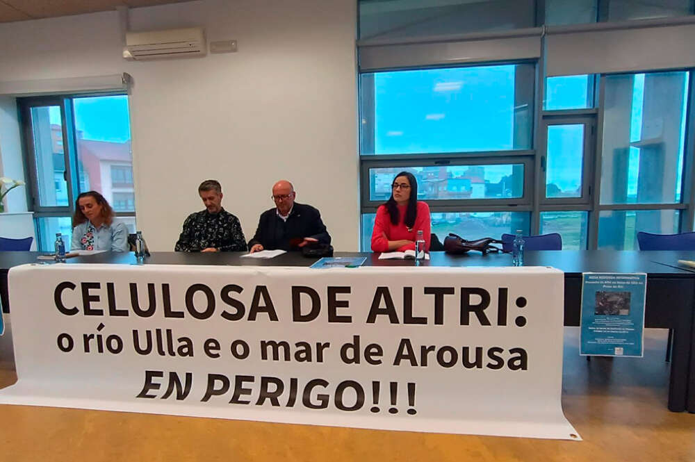 La portavoz de la Plataforma Ulloa Viva, Marta Gontá.