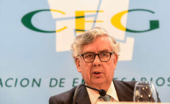 Juan Manuel Vieites, presidente de la Confederación de Empresarios de Galicia (CEG)