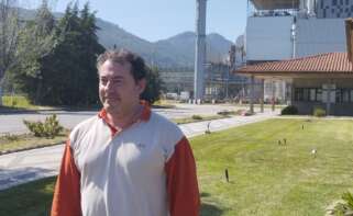 Bruno Dapena, director del proyecto Gama, la fábrica de fibras textiles de Altri en Palas de Rei