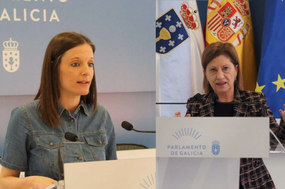 Las diputadas del BNG y el PSdeG, Olalla Rodil y Elena Espinosa, valoran la configuración del nuevo Gobierno de la Xunta