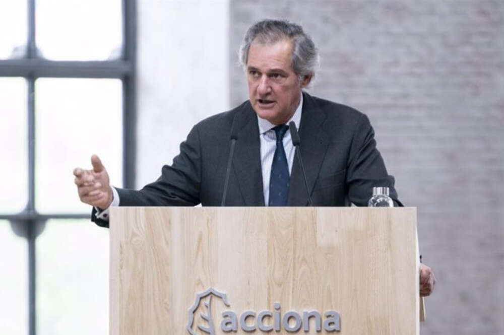 Imagen de archivo de José Manuel Entrecanales, presidente de Acciona / Europa Press