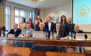 Imagen del jurado y los galardonados en los Premios de Industria y Energía de Galicia 2024