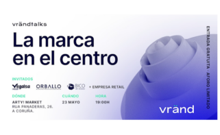 Imagen de la convocatoria del evento 'La marca en el centro', organizado por Vränd Studio este jueves 23 de mayo en el ARTY! Market de A Coruña