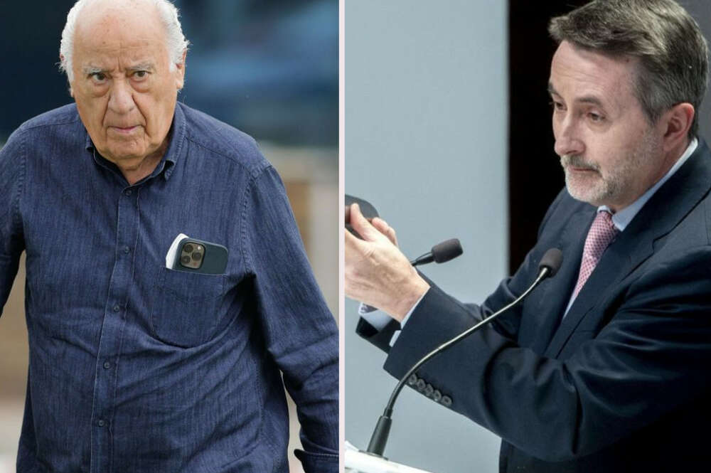 Amancio Ortega y Josu Jon Imaz. Pontegadea es socio de Repsol en proyectos renovables