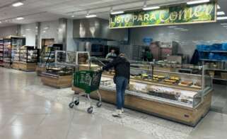 Sección 'Listo para comer' del nuevo supermercado de Mercadona en Narón / Mercadona