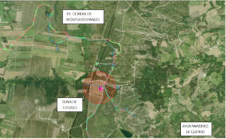 Proyecto de Tasga para construir una planta de hidrógeno abastecida por el parque eólico Cordal de Montouto Pando
