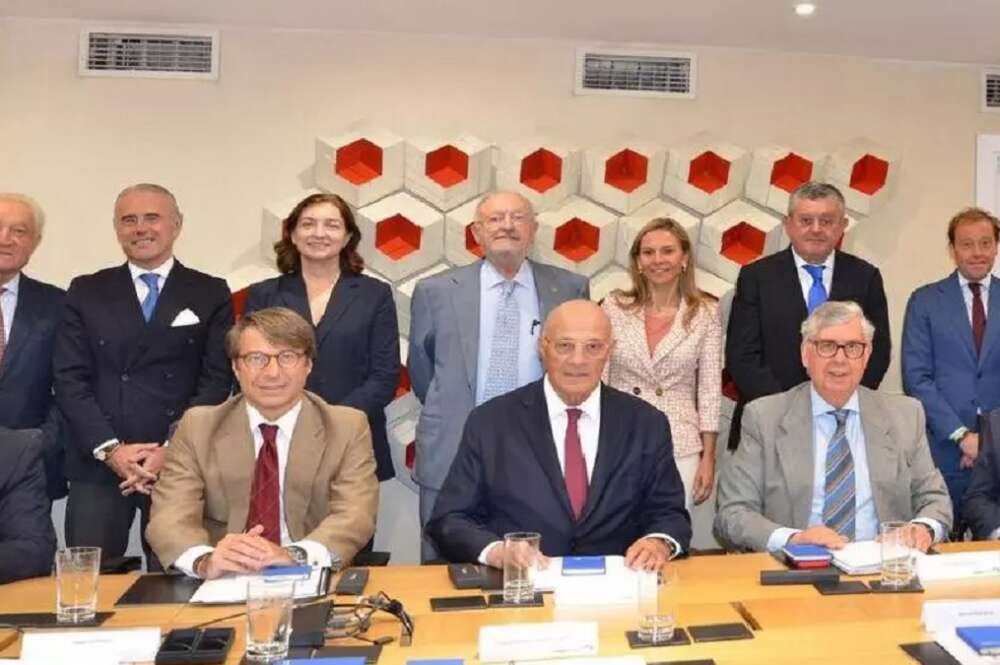 Reunión del Consejo Consultivo del Sabadell Gallego, hace nueve meses en A Coruña
