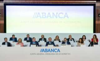 Imagen de la junta general de accionistas de Abanca de junio de 2024