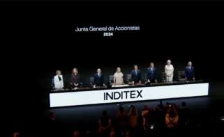 El consejo de administración de Inditex en la junta de accionistas celebrada en Arteixo / EP