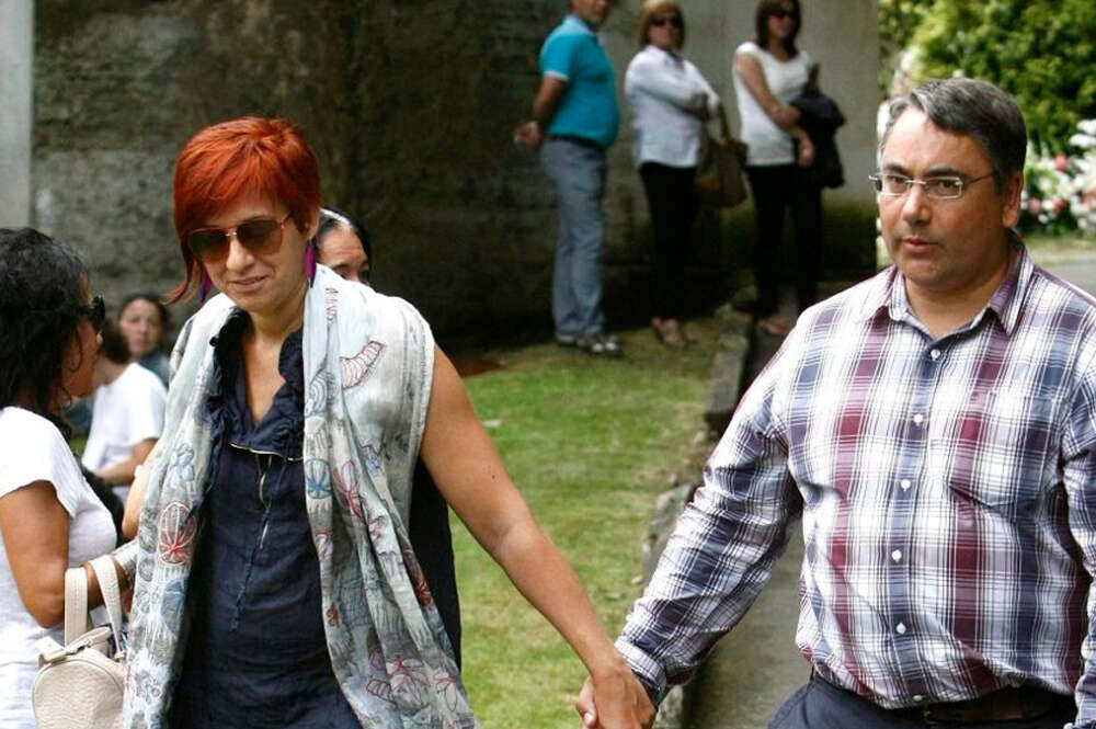 Sandra Ortega junto a su marido en una de las escasas fotografías de la hija de Amancio Ortega y Rosalía Mera