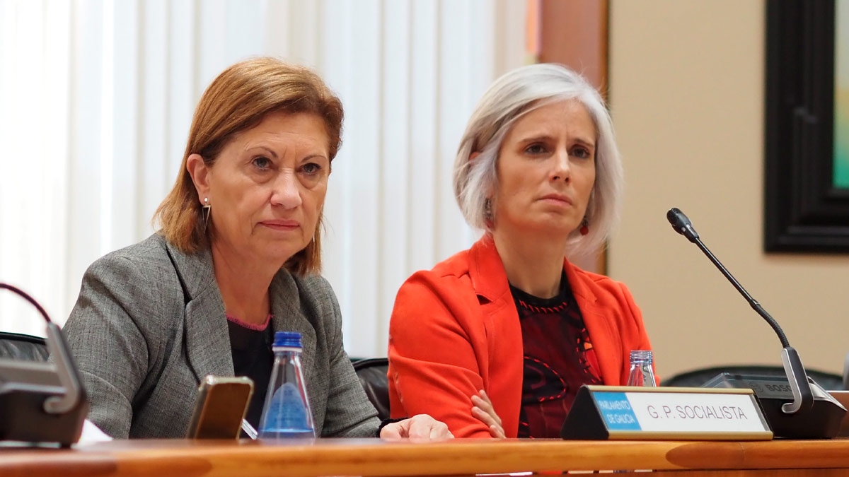 Elena Espinosa y Patricia Iglesias