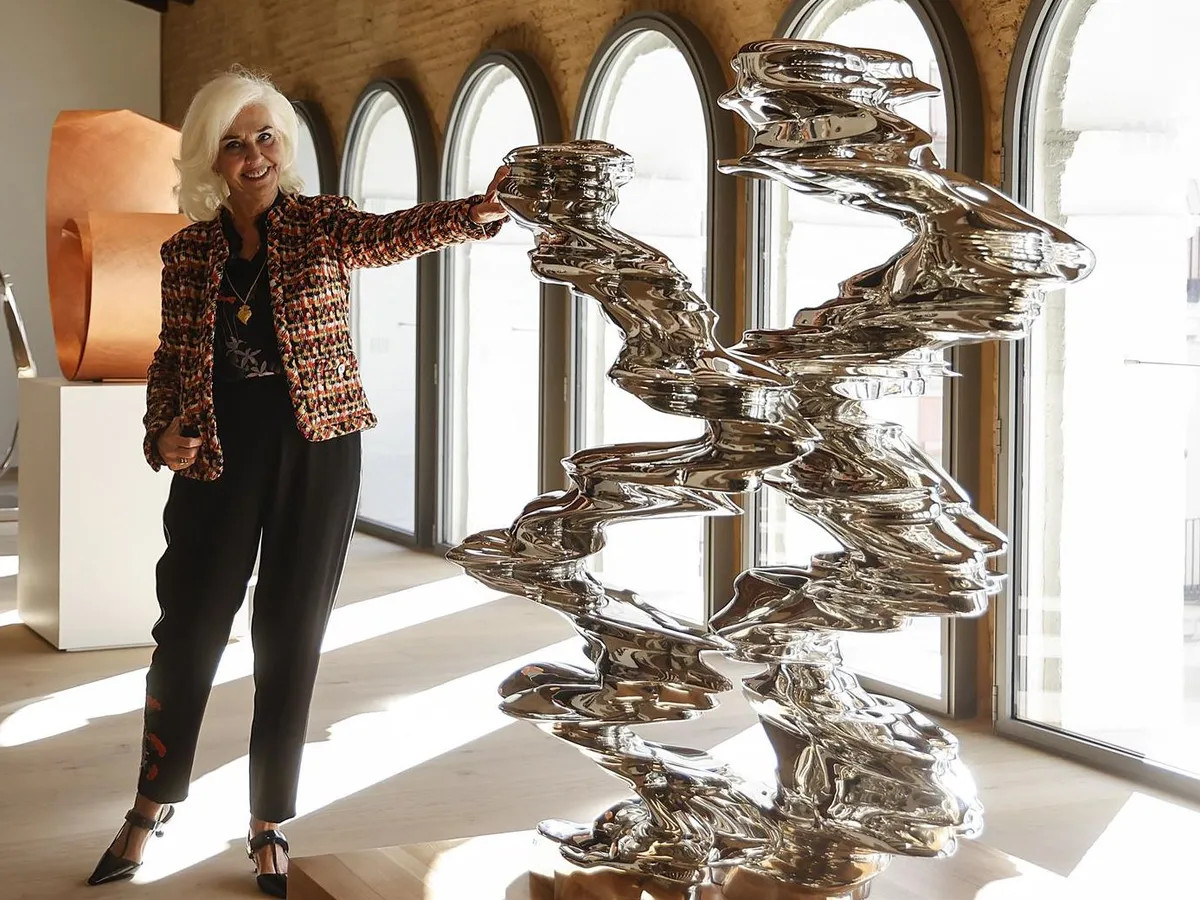 Hortensia Herrero, durante la inauguración del Centro de Arte Hortensia Herrero (CAHH) / Rober Solsona / Europa Press