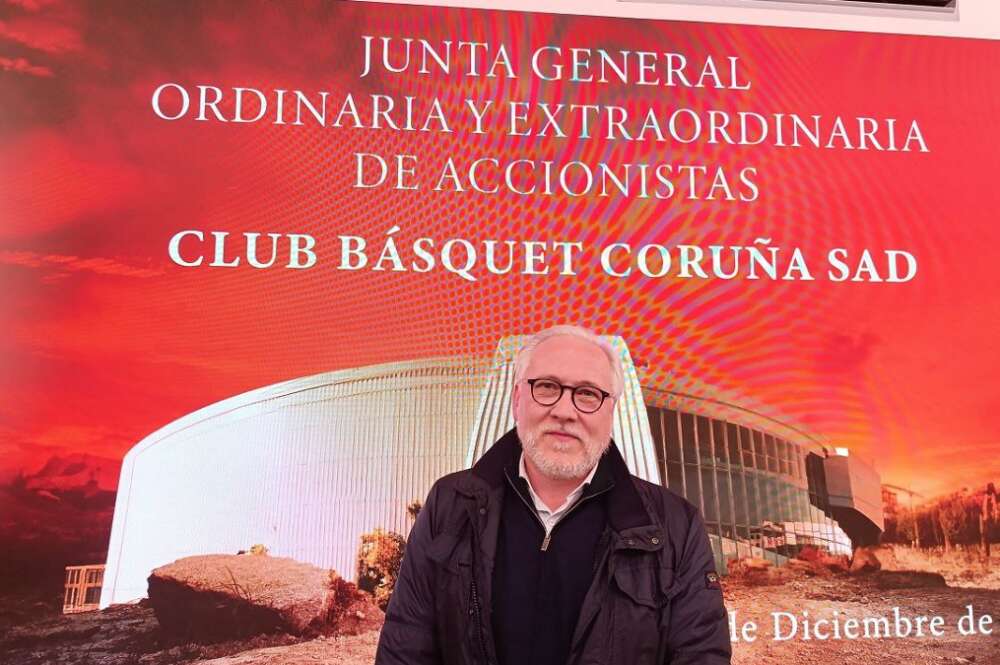 Pablo de Amallo Corral, el nuevo presidente de Básquet Coruña
