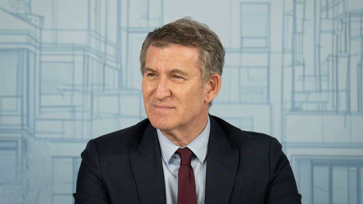 Imagen de archivo del presidente del PP, Alberto Núñez Feijóo / David Zorrakino - Europa Press