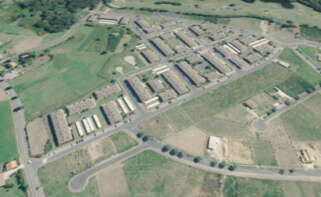 Urbanización Perbes-San Xoán de Vilanova, en el Concello de Miño / Google Maps