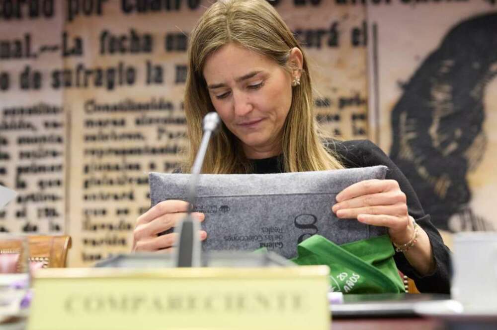 La vicepresidenta tercera y ministra para la Transición Ecológica y el Reto Demográfico, Sara Aagesen Muñoz, durante su comparecencia ante la Comisión de Transición Ecológica, en el Senado / Europa Press
