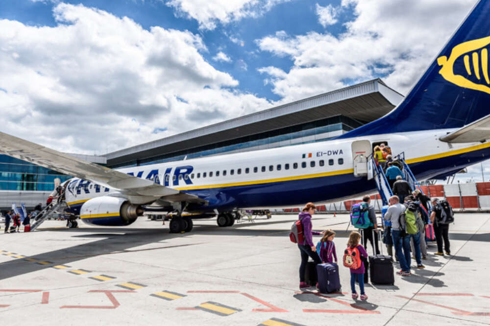 Ryanair transportó el 30% de los pasajeros de los aeropuertos gallegos en 2024