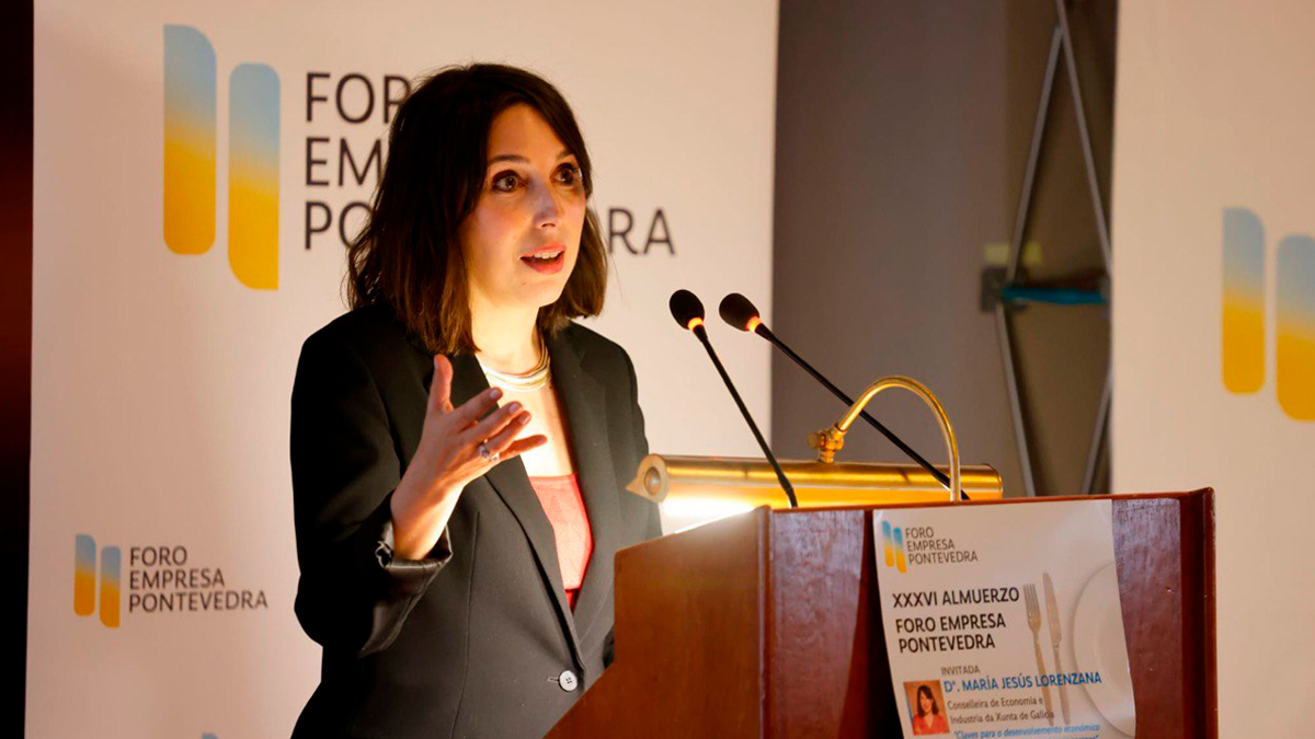 María Jesús Lorenzana, conselleira de Economía e Industria