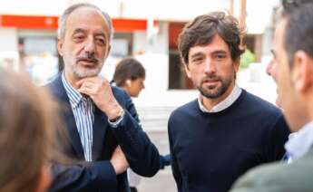 Los eurodiputados del PPdeG, Francisco Millán Mon y Adrián Vázquez. - PPDEG