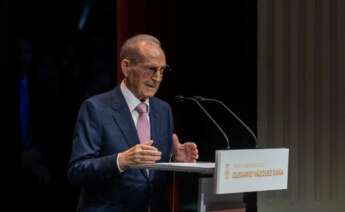 Olegario Vázquez Raña en el acto de entrega del premio Ourensanía 2024