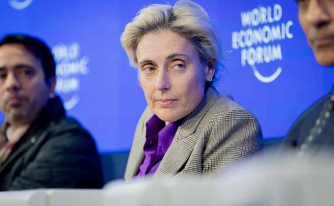 Claudia Azevedo, CEO de Sonae, en Davos / Sonae