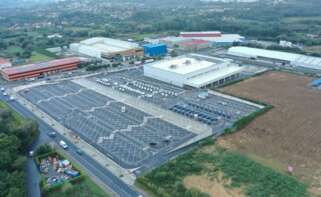 Vista exterior de las instalaciones de Amazon en Cambre / Amazon