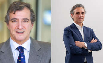 Mané Calvo, consejero delegado de Nauterra, junto a Luca Alemanno, CEO de Bolton Group y nuevo consejero de Nauterra