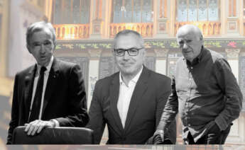 Bernad Arnault, Marc Puig y Amancio Ortega