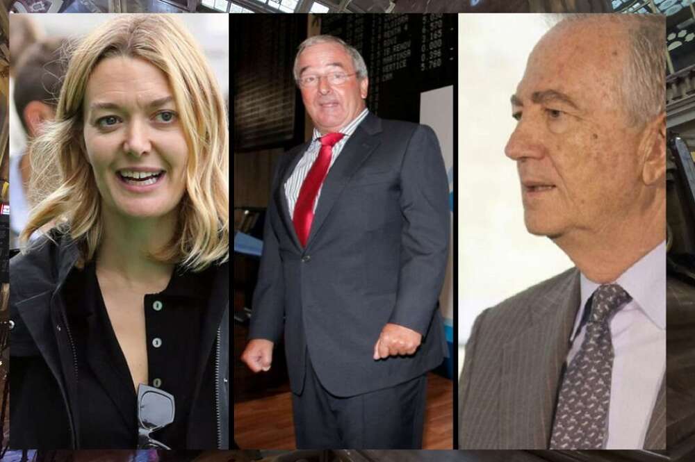 Marta Ortega (Inditex), Jacinto Rey (San José) y José María Fernández de Sousa (Pharma Mar)