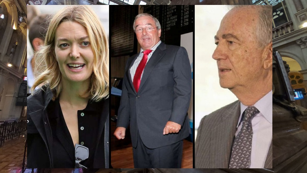 Marta Ortega (Inditex), Jacinto Rey (San José) y José María Fernández de Sousa (Pharma Mar)