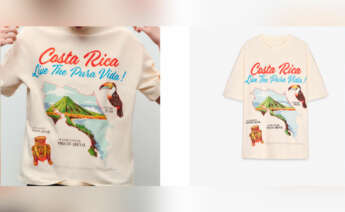 camiseta de Zara que desató la polémica en Costa Rica