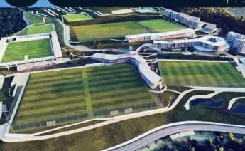 Imagen del proyecto definitivo de la Cidade Deportiva Afouteza-GS360 del RC Celta