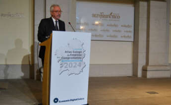 Juan García, CEO y editor de Economía Digital, en la presentación del Atlas Gallego de la Empresa Comprometida 2024