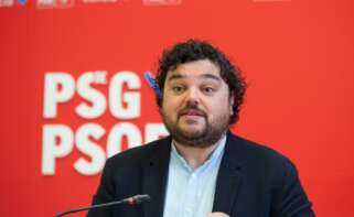 El portavoz de la Executiva del PSdeG, Julio Torrado