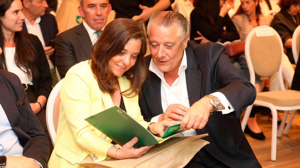 Inés Rey y Venancio Salcines