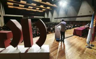 Paulo Carril interviene en la clausura del congreso de la CIG