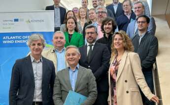 Imagen de los asistentes a la última reunión del proyecto Poctep Aowinde que ha tenido lugar en Viana do Castelo / Asime