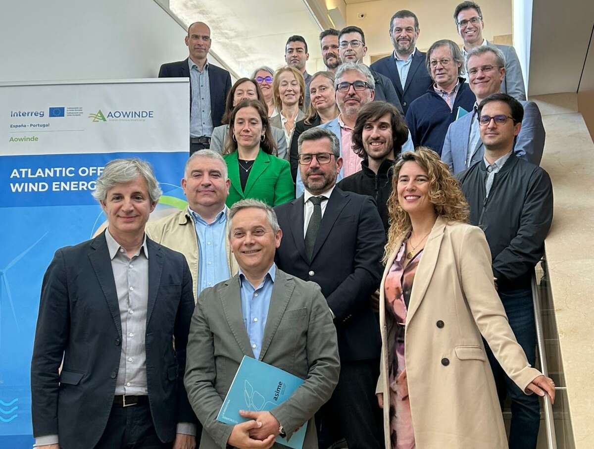 Imagen de los asistentes a la última reunión del proyecto Poctep Aowinde que ha tenido lugar en Viana do Castelo / Asime