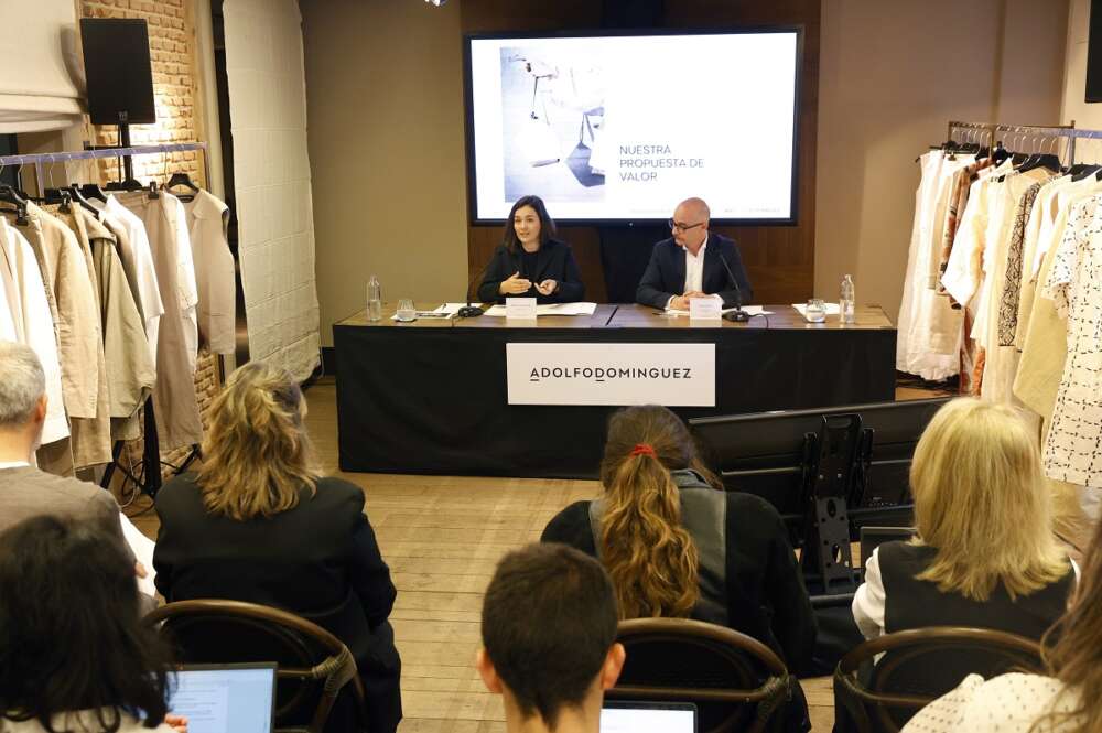 Presentación de resultados de Adolfo Domínguez - Francis Tsang - Adolfo Domínguez