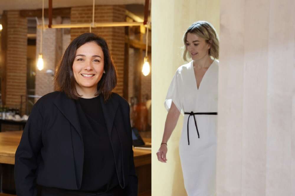 Adriana Domínguez, presidenta ejecutiva y CEO de Adolfo Domínguez, y Marta Ortega, presidenta no ejecutiva de Inditex