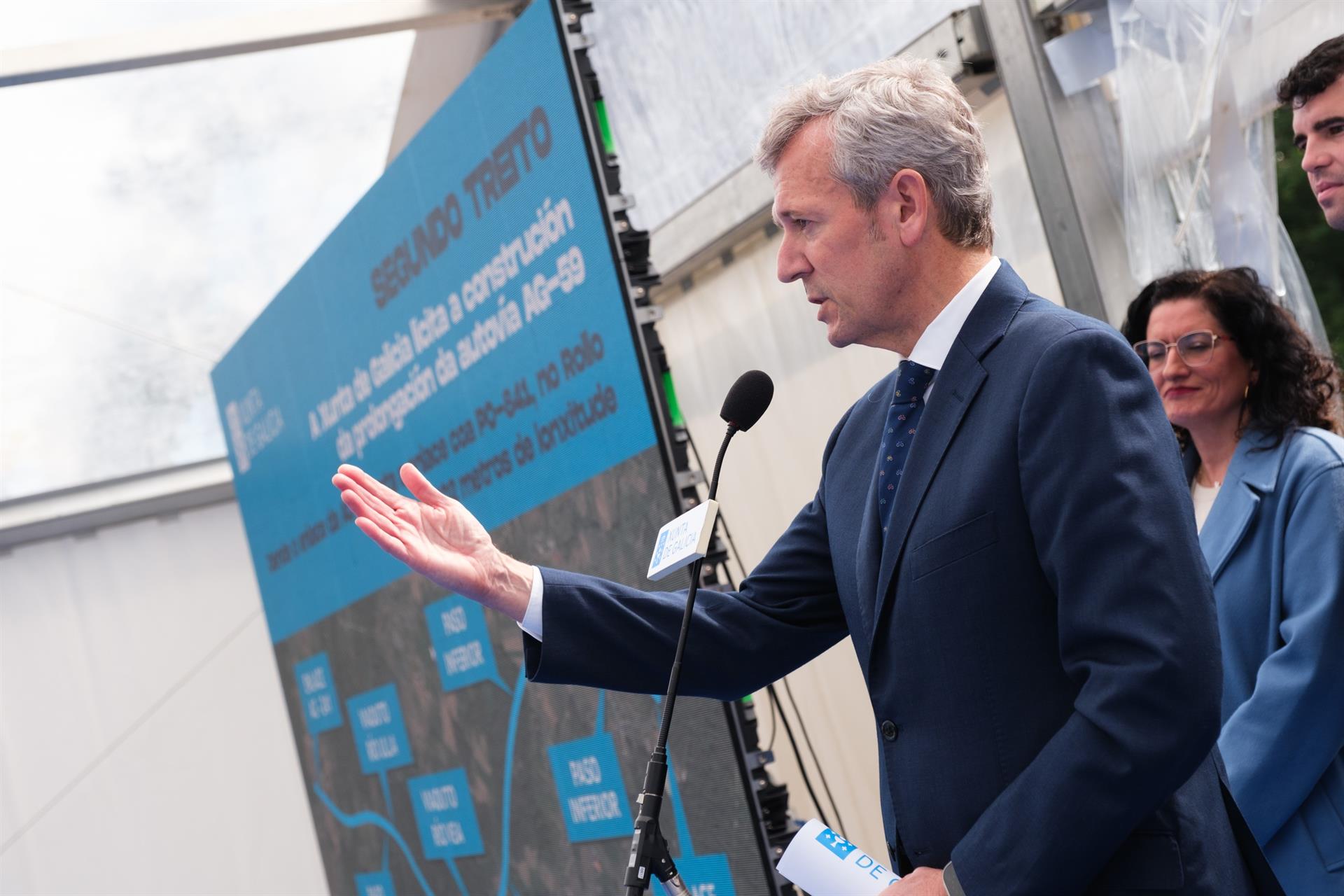 El presidente de la Xunta, Alfonso Rueda / David Cabezón