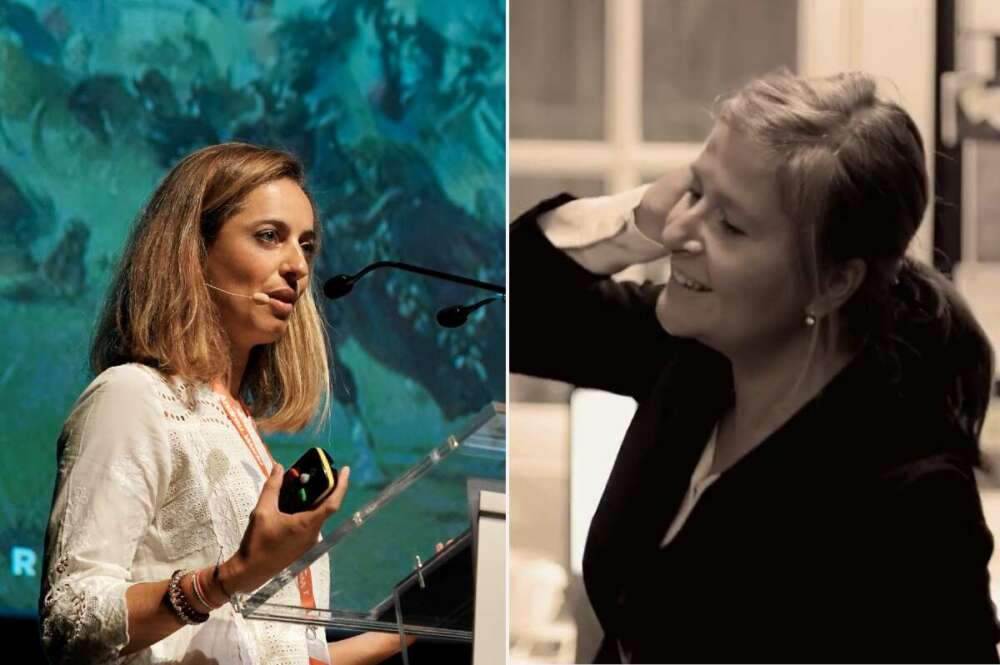 Las arquitectas Amparo Roig y Elsa Urquijo / Las imágenes son de sus respectivos estudios de arquitectura