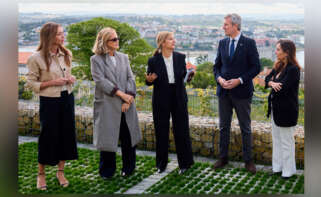 Acto de entrega de la residencia pública de mayores en Eirís, en la ciudad de A Coruña
