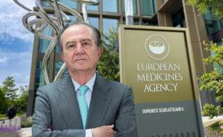 José María Fernández de Sousa, presidente de Pharma Mar, y sede de la EMA