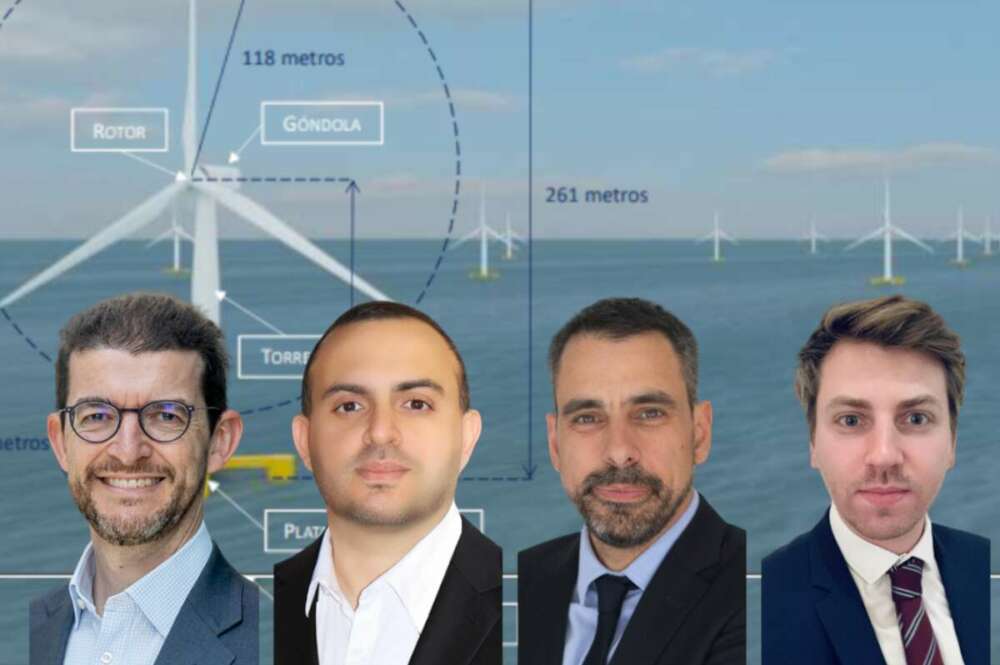 De izquierda a derecha, Carlos Martín, Walid Oulmane, Francisco Villazón y Corentin Thepaut / Dajin