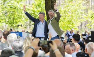 Alfonso Rueda y Alberto Núñez Feijóo en O Pino / PPdeG