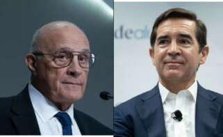Josep Oliu y Carlos Torres, presidentes de Banco Sabadell y BBVA