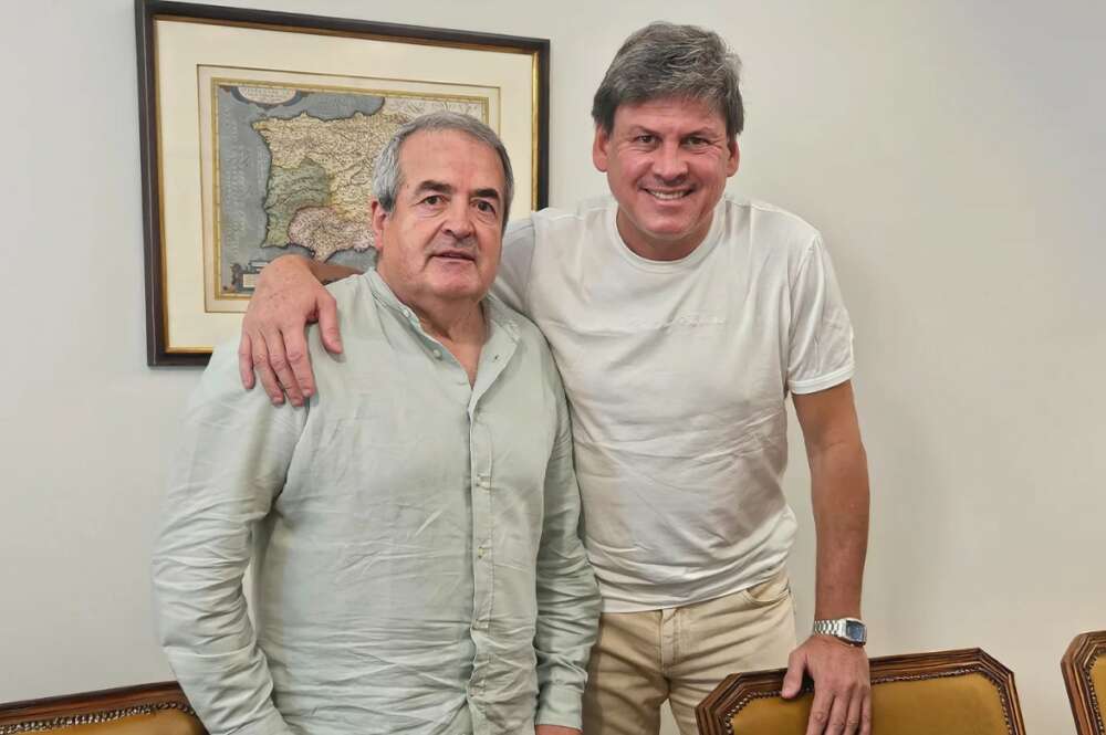 Tino Saqués y Ronald Baroni / CDLugo