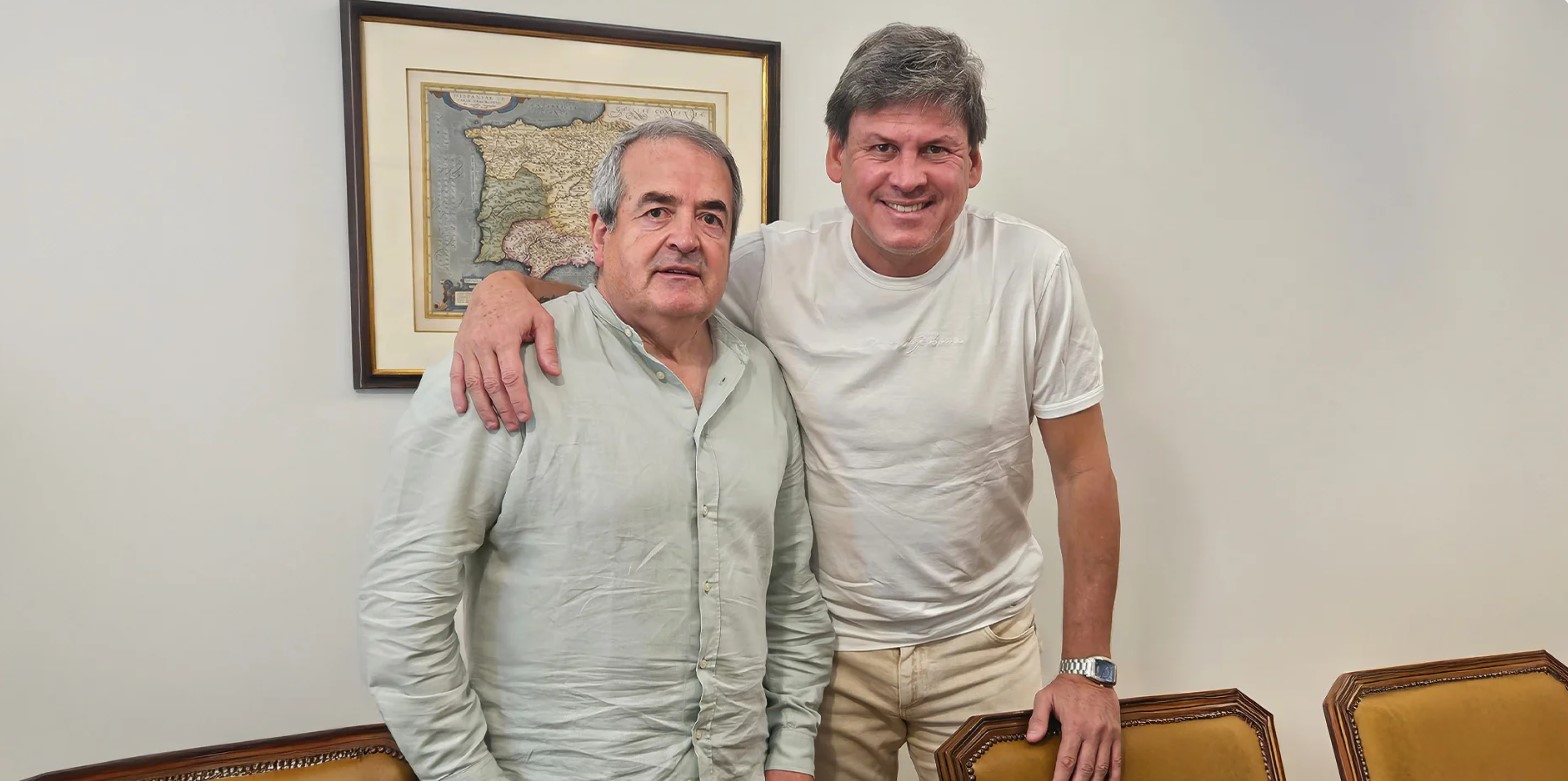 Tino Saqués y Ronald Baroni / CDLugo