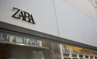 Vista del logo de Zara en una tienda de Madrid / Europa Press